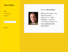 Tablet Screenshot of halber.de
